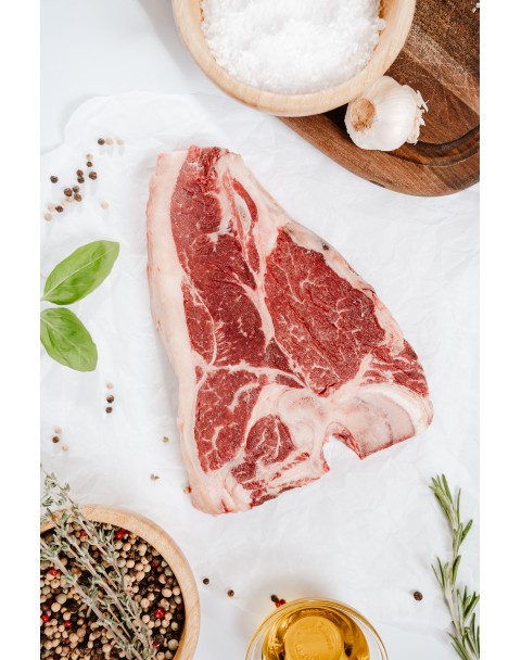 T-bone de vită Angus T-bone de vită Angus